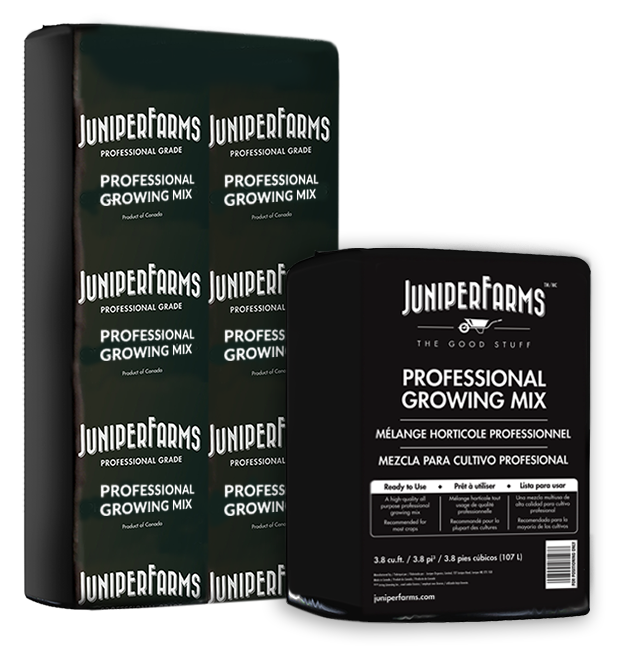 Professional Growing Mix packaging